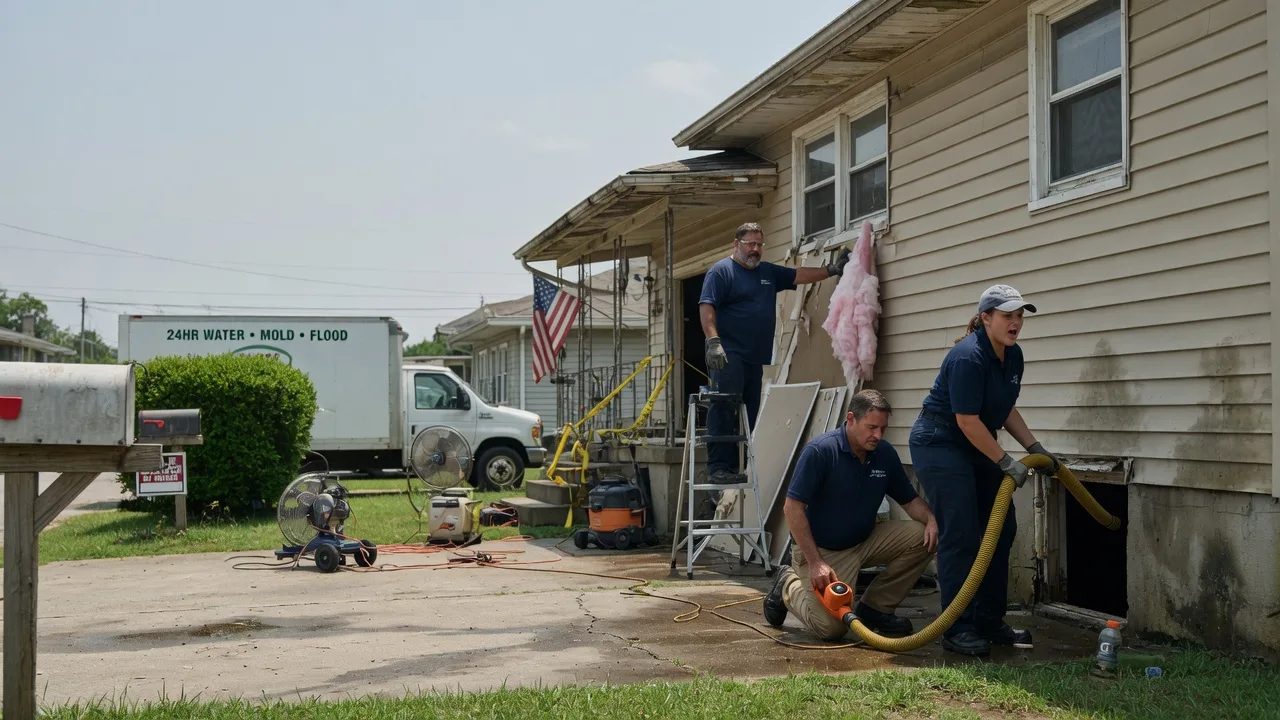 Water Damage Repair in Duke Center, PA near me